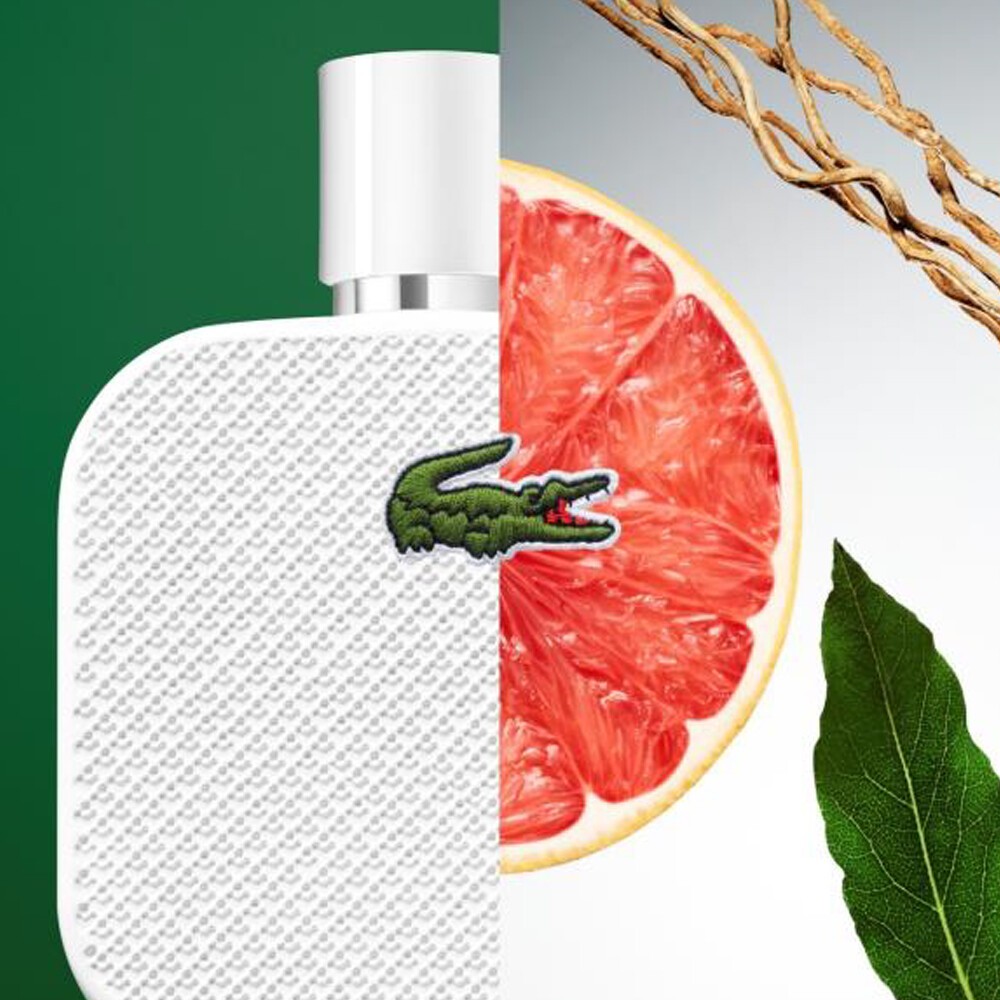 LACOSTE L.12.12 BLANC經典純白男性淡香水100ml